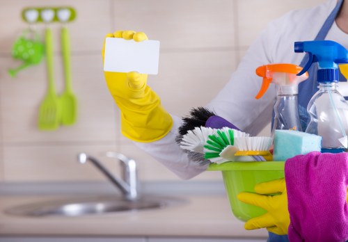 Professional upholstery cleaning in a Westminster home with a sofa and armchair