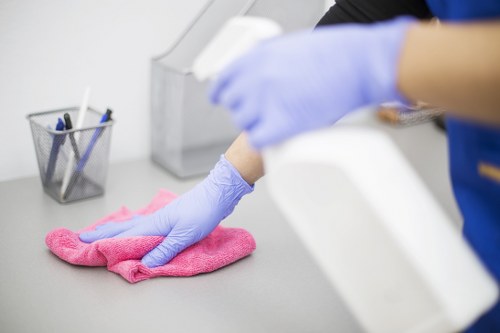 Cleaning dust and residue after refurbishment in Westminster